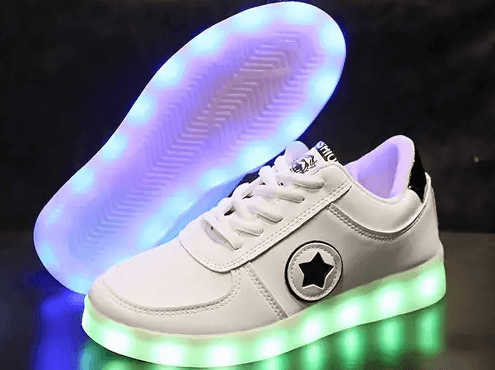 Shoes that light up when you walk for ladies