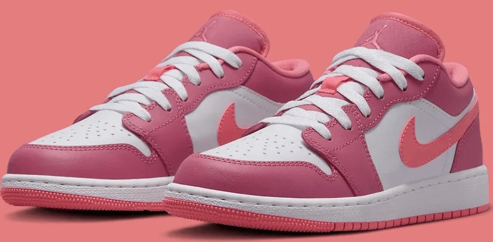 light pink basketball shoes