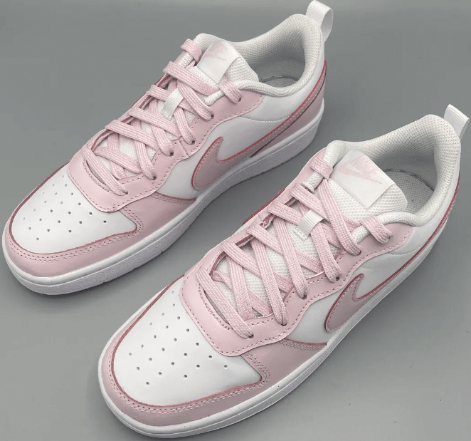 pink basketball shoes nike